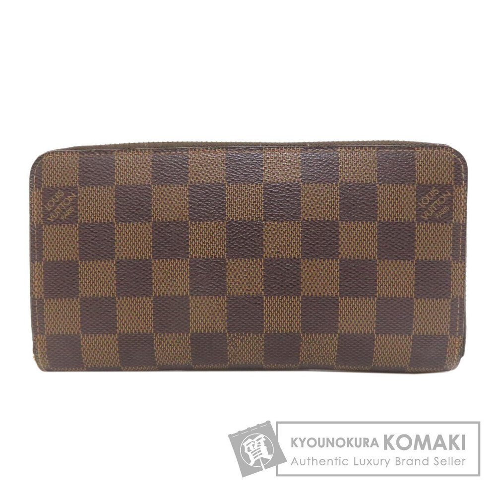 Louis Vuitton Zippy Wallet Long coin Damier Canvas